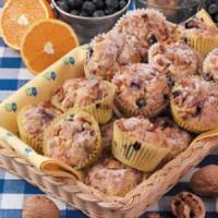 Contest-Winning Orange Blueberry Muffins image
