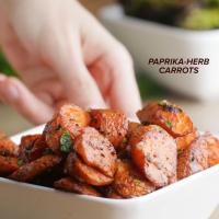 Paprika Herb Roasted Carrots Recipe by Tasty image