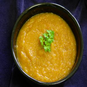 Curried Butternut Squash Bisque_image