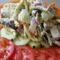 Chicken Rainbow Pasta Salad_image