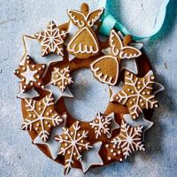 Gingerbread wreath image