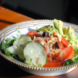 Tomato and Avocado Salad With a Tarragon Walnut Drizzle_image