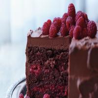 Chocolate-Raspberry Cake image