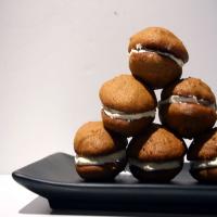 Pumpkin Whoopie Pies With Cream Cheese Filling image