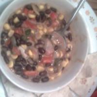 Vegetarian Black Bean Chili_image