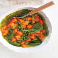 Carrot-Spinach Soup with Dill image
