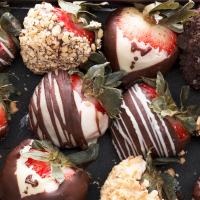 Chocolate-covered Strawberries 4 Ways Recipe by Tasty_image