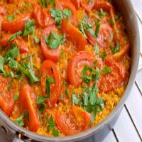 Paella With Tomatoes image