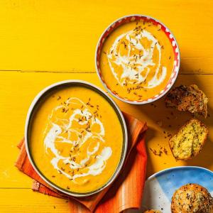 One-pan carrot & cumin soup image