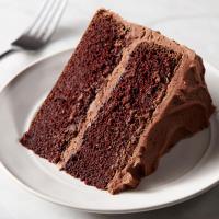 Chocolate Cake With Chocolate Buttercream_image