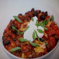 VEGETARIAN CHILI FOR ONE_image