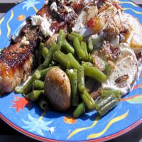 Green Beans With Mushrooms_image