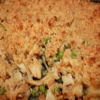 Tuna Noodle Casserole w/ Cheese Crumb Topping image
