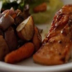Kellie's Brown Sugar and Mustard Rubbed Salmon_image