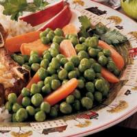 Buttery Peas and Carrots image
