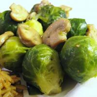 Brussels Sprouts with Mushrooms image