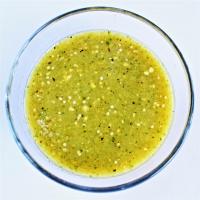 Spicy Roasted Tomatillo Salsa image