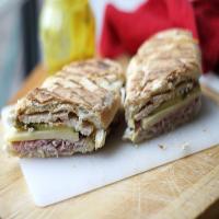 Pressed Cuban Sandwich With Garlic Dijon Butter image
