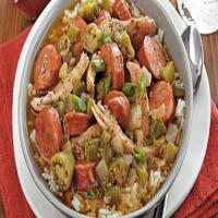 Slow-Cooker Chicken and Sausage Gumbo image