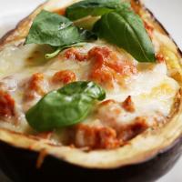 Eggplant Parmesan Boats Recipe by Tasty image
