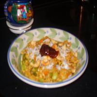 Curried Shrimp With Brown Rice_image