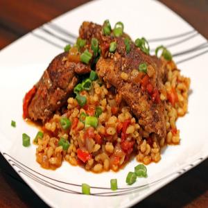 Moroccan Smothered Chicken and Barley_image
