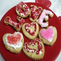 Valentine Sugar Cookies - Citrus Flavored_image