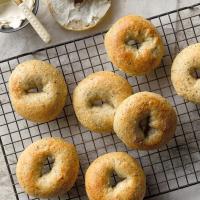 Herbed Onion Bagels image