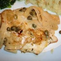Chicken with Buttery Lemon Cream Sauce_image