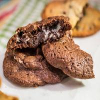 Double Chocolate Peppermint Cookies image