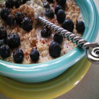 Protein Oatmeal With Blueberries_image