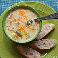Sandy's Homemade Broccoli and Cheddar Soup_image