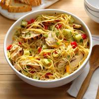 Grilled Asian Chicken Pasta Salad image