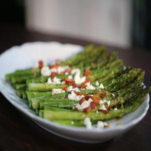 Asparagus with Bacon and Feta image