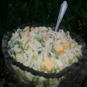 Pea and Cheese Pasta Salad image