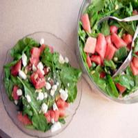 Watermelon, Arugula and Pine Nut Salad image