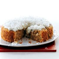 Banana Cake with Coconut Frosting image