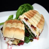 Turkey Panini With Candied Bacon_image