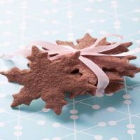 Chocolate Snowflake Cookies_image