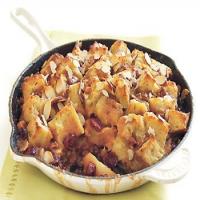 Apple and Dried Cherry Custard Bread Pudding_image