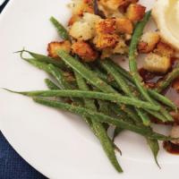 Green Beans with Shallots and Breadcrumbs_image