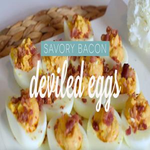 Savory Bacon Deviled Eggs Recipe | Hungry for Truth_image