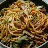 The #1 Dish You Need for Chinese New Year: Longevity Noodles (Chicken Lo Mein with Ginger Mushrooms)_image