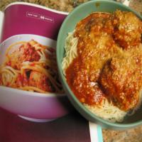 Spaghetti With Turkey Meatballs image