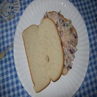 Cranberry-Almond Chicken Salad Sandwich image