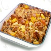 Sweet and Savory Bread Pudding image