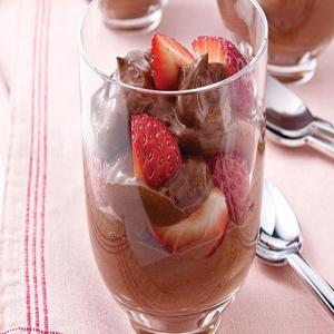 Chocolate-Berry Pudding image