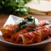 Cheesy Chicken Enchiladas Recipe by Tasty image