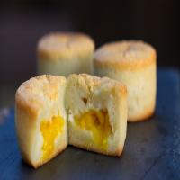 Butter Mochi With Mango Filling image
