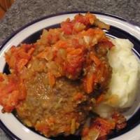 Carrot-Topped Swiss Cube Steak_image